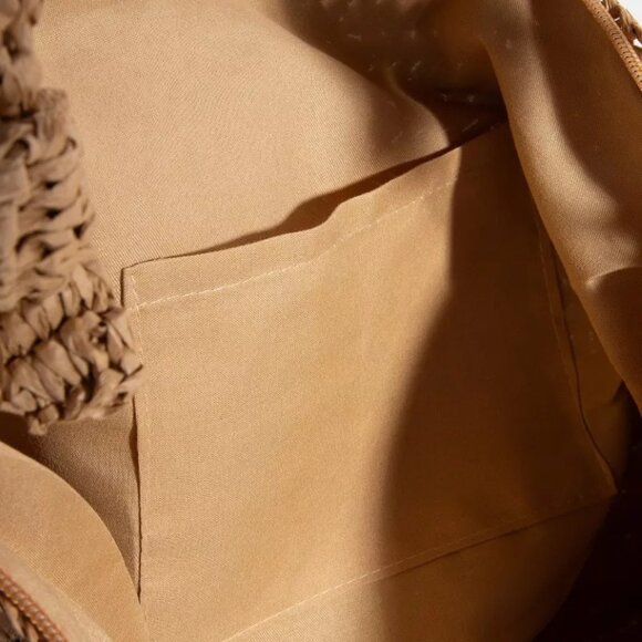 Fame Braided Handle Rectangular Straw Hand Bag‎ - Picture 3 of 4